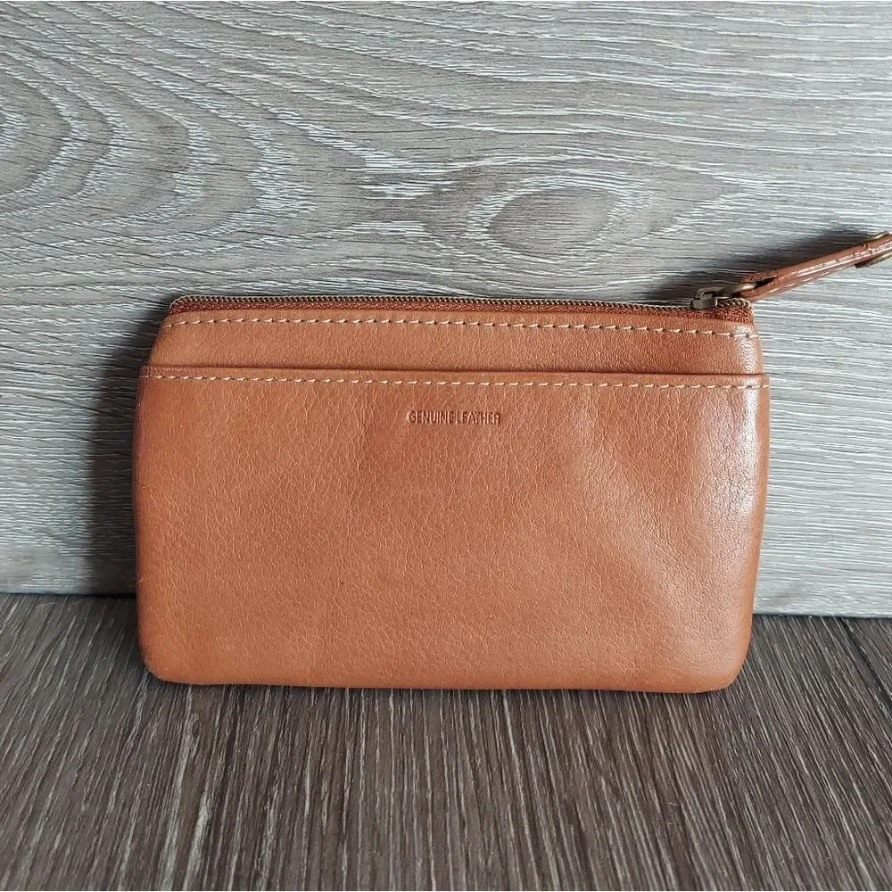 Fossil Tan Leather Wallet